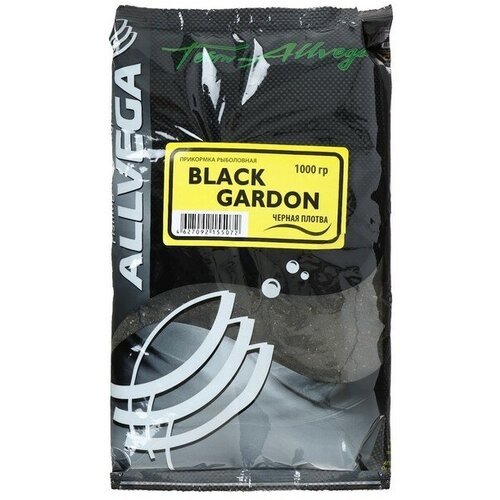 Прикормка Allvega Team Allvega Black Gardon, черная плотва, 1 кг