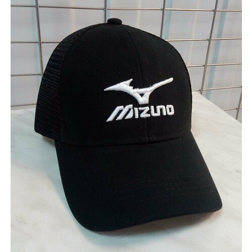 Для волейбола кепка MIZUNO летняя бейсболка в сеточку с регулировкой размера Черная