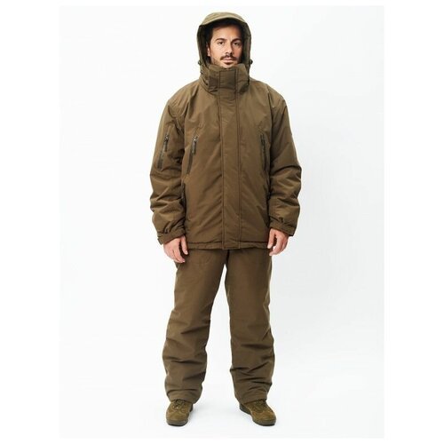 Зимний костюм для охоты и рыбалки 'тактика -15' от ONERUS. Ткань: Канада. Цвет: Коричневый. Размер: 60-62/182-188