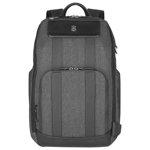 Рюкзак VICTORINOX Architecture Urban 2 Deluxe Backpack 15”, серый, полиэстер / кожа, 31x23x46 см Victorinox MR-611954