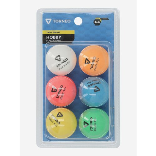 Мячи для настольного тенниса Torneo, 6 шт. Мультицвет; RUS: Без размера, Ориг: one size