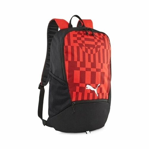 Рюкзак спортивный PUMA IndividualRISE Backpack, 07991101, полиэстер, красный-черный