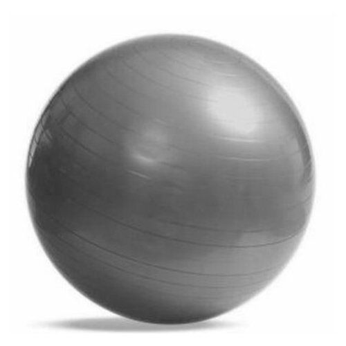 Мяч для фитнеса Фитбол Sportage 65 см 800гр с насосом серебро
