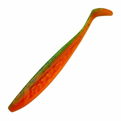 Силиконовая приманка для рыбалки KrakBait Lizard 5,8' #05 Watermelon, виброхвост на щуку, окуня, судака