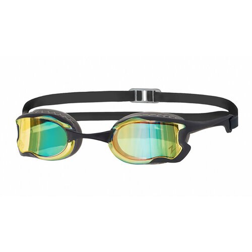 ZOGGS Очки для плавания Raptor HCB Mirror (золото/черный)