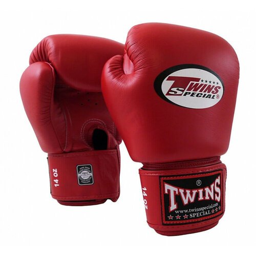 Перчатки боксерские Twins BGVL-3 красные 12 унций