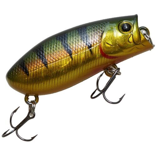 Воблер Lucky Craft Malas Mini 884 Aurora Gold Northertn Perch 45мм, 5г, плавающий, 0,1м