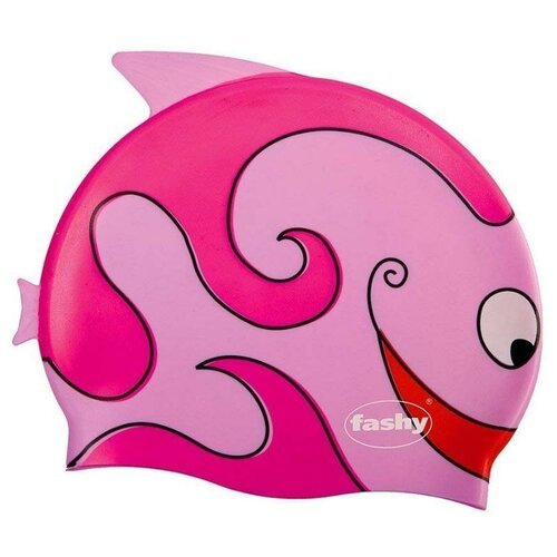 Детская шапочка для плавания Fashy Childrens Silicone Cap 3048, цвет Розовый