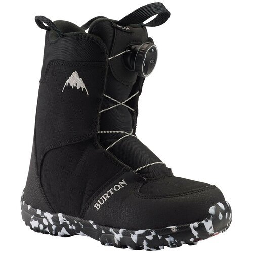 Детские сноубордические ботинки BURTON Grom Boa, р.11C, , black
