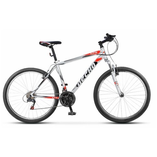 Велосипед ДЕСНА-2710 V 27,5 -22г. F010 (21' / серебристый-красный )