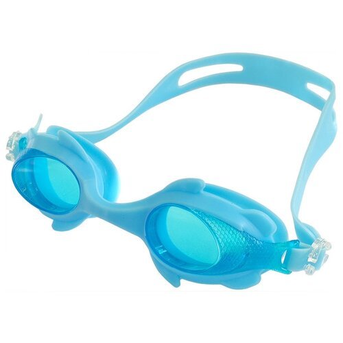 Очки для плавания Sportex R18166, голубой