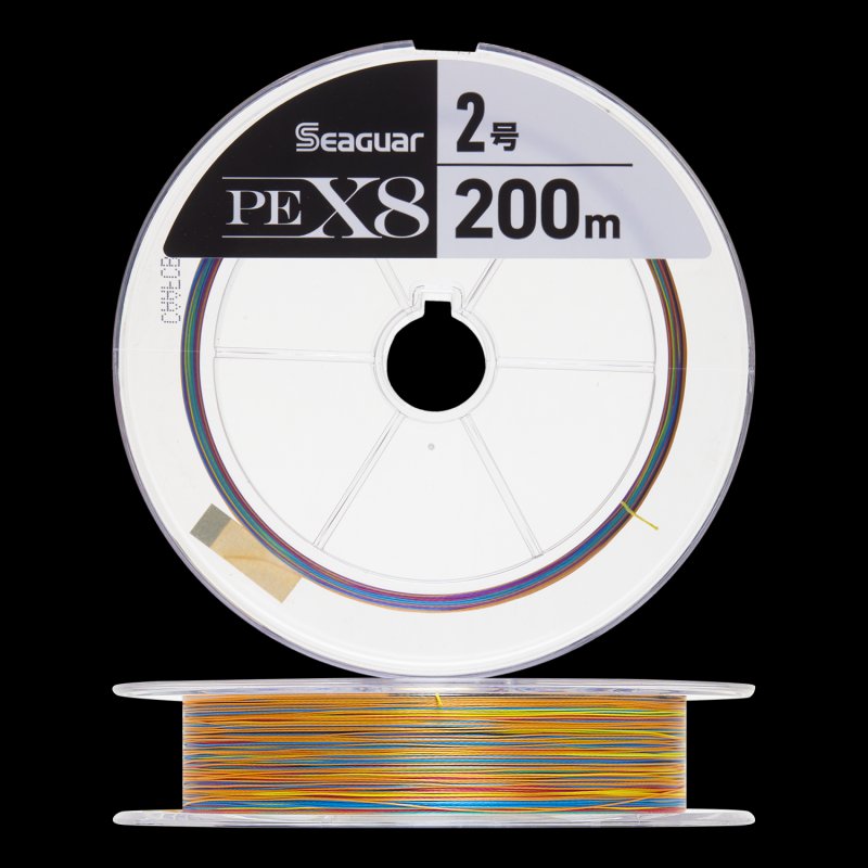 Шнур плетеный Seaguar PE X8 #2,0 0,235мм 200м (multicolor)