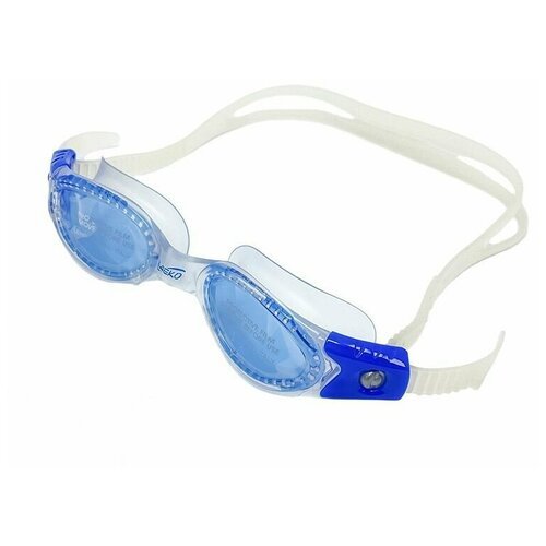 Очки для плавания saeko s52 l31 pacific детские, цвет рамки прозрачно-синий