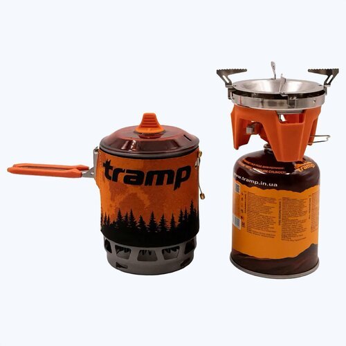 Система для приготовления пищи Tramp 1 Литр (Оранжевый)