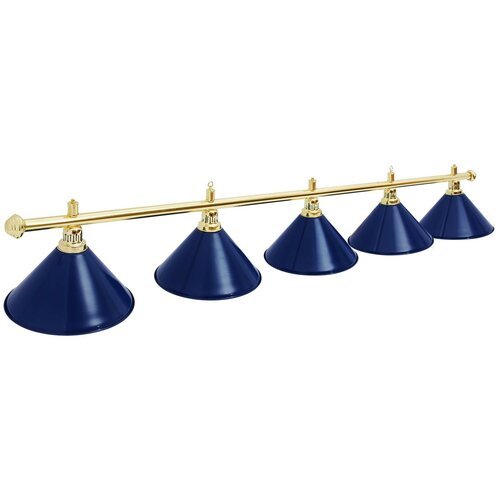 Лампа Fortuna Billiard Equipment Prestige Golden 5 плафонов