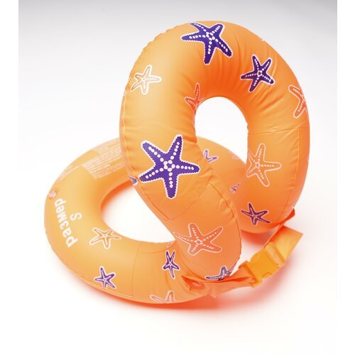 Жилет надувной для плавания восьмерка размер S Оранжевый, арт. 950033-S