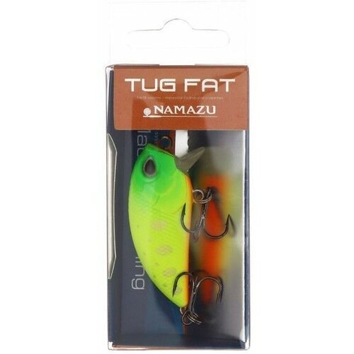 Воблер Namazu Tug Fat, 50 мм, 8 г, фэт, плавающий (0-0.5 м), цвет 8