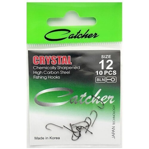 Крючок 'Catcher' CRYSTAL Size 12 (5 пакетиков)