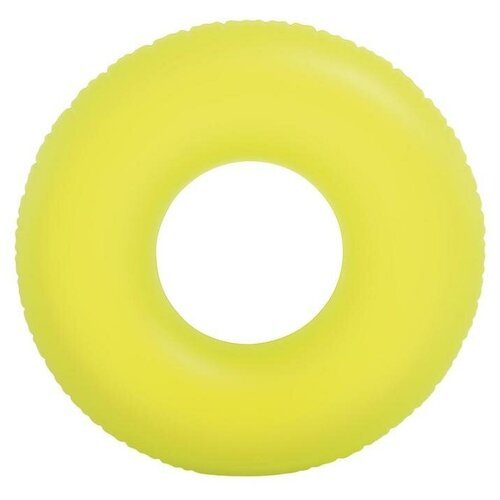 Надувной круг для плавания Neon Frost, 91 см, INTEX (от 9 лет, цвета в ассортименте) (59262NP)