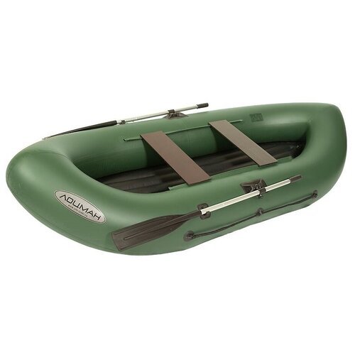 Надувная лодка Лоцман Турист Т-300 ВНД зеленый