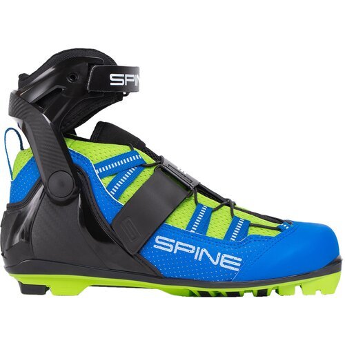 Ботинки для лыжероллеров Spine Skiroll Skate Pro 18 2023-2024, р.38 EU, синий/салатовый/черный