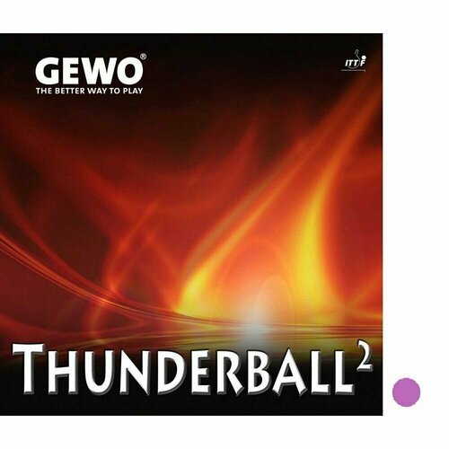 Накладка Gewo THUNDERBALL 2 фиолетовая