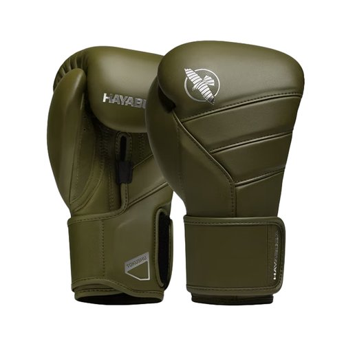 Боксерские перчатки Hayabusa T3 Kanpeki Olive Green (12 унций)