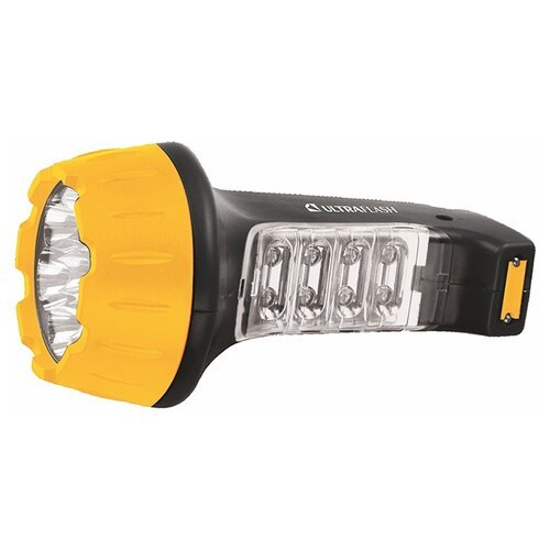 Ручной фонарь Ultraflash LED3818 чёрно-жёлтый
