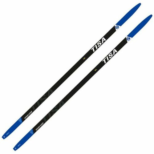 Лыжи беговые TISA Sport Step Blue (черный/синий) (207)