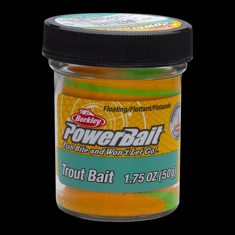 Паста форелевая Berkley PowerBait Trout Bait 50гр #Crazy Carnival