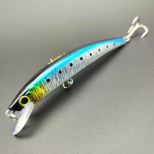 Воблер YO-ZURI 110 Crystal minnow (F) Япония на щуку, сома, судака