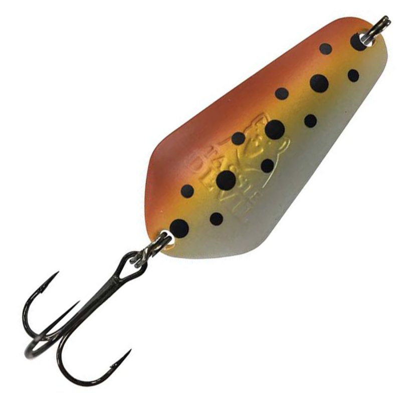 Блесна колеблющаяся Wigstons Lures Tasmanian Devil Spoon 12,5гр #1 Brown Trout