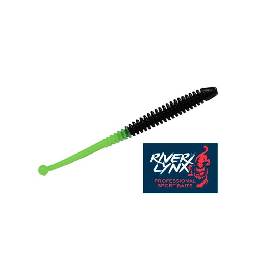 River lynx Приманка силиконовая (мягкая) RIVER LYNX RIB WORM 80мм (RLRW013 / 3,2' / 208)