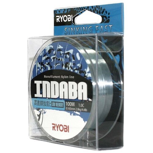 Леска RYOBI NYLON INDABA 100m d-0.331 #5.6g Blue RBLB331