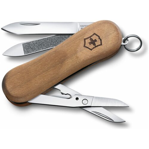 Victorinox нож-брелок classic evowood 81, 65 мм, 5 функций, дерево