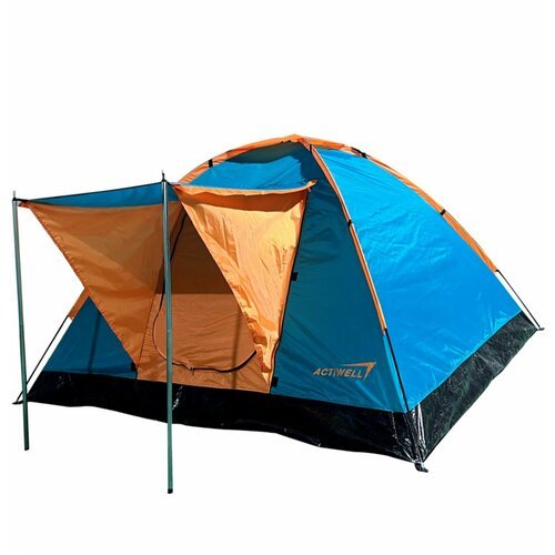Палатка 3-местная туристическая 210х210х120см