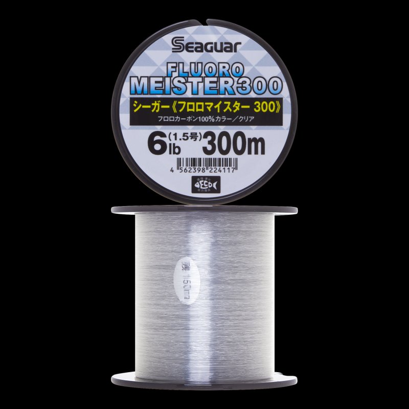 Флюорокарбон Seaguar Fluoro Meister 300 6Lb #1,5 ,205мм 300м (clear)