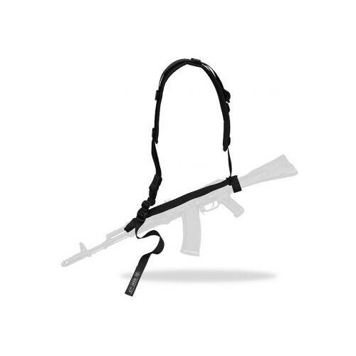 Оружейный ремень ДОЛГ-М3 (комплектация охотник, черный)