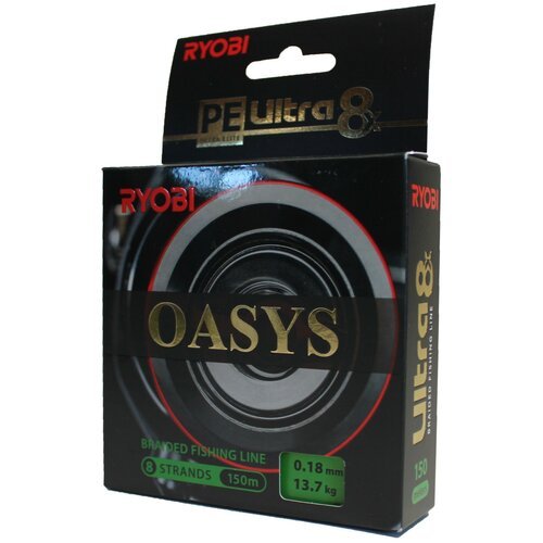 Леска-шнур Ryobi Oasis Dark Green 0,18mm 150m