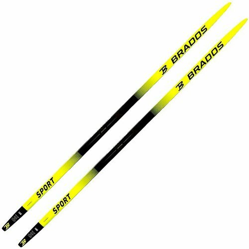 Лыжи беговые BRADOS LS Sport (желтый/черный) (190)