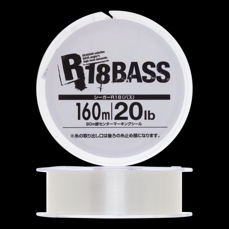 Флюорокарбон Seaguar R18 Bass 20Lb #5,0 0,370мм 160м (clear)