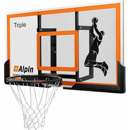 Щит для улицы Alpin Streetball BBT-54, усиленная корзина, 140х82х94 см