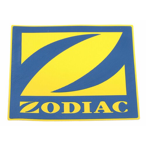 Логотип 'Zodiac' 10 х 10 см, серый с белым (10002278)