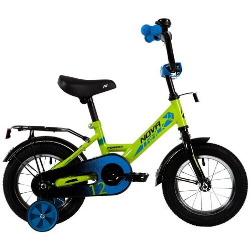 Детский велосипед Novatrack Forest 12' (2021) 12 Зеленый