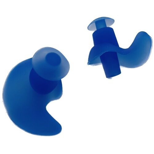 Беруши Flat Ray Silicone Molded Ear Plugs (синий)