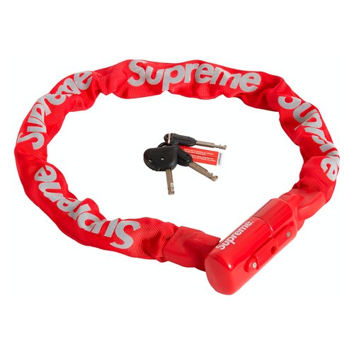 Supreme Kryptonite Integrated Chain Lock Red (SS21) (Р.)