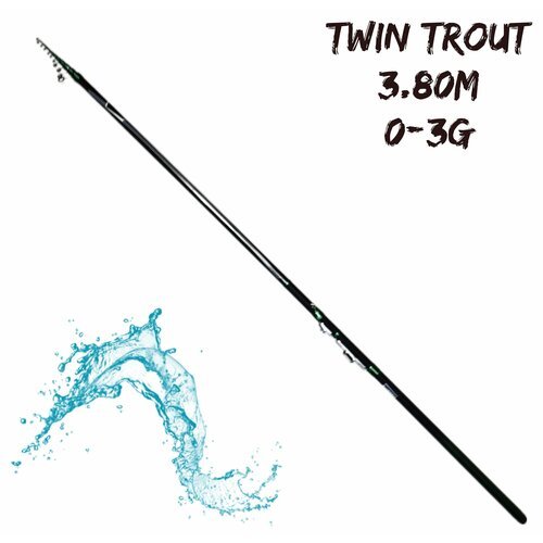 Телематчевая удочка Twin Trout, длина 3,8 метра