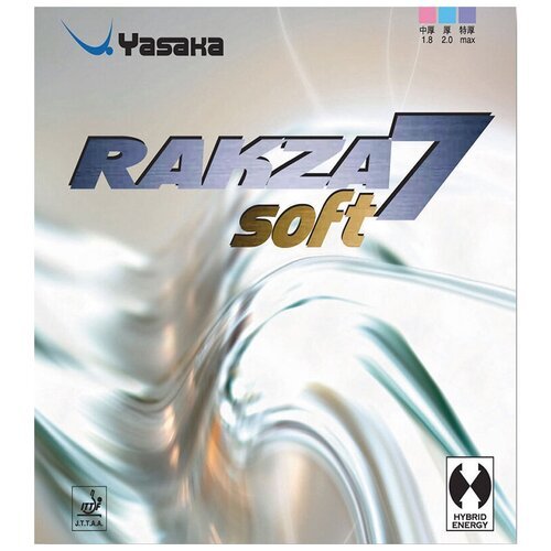 Накладка для настольного тенниса Yasaka Rakza 7 Soft, Red, Max