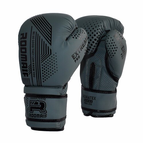 Боксерские перчатки Roomaif Rbg-335 Dх Grey размер 08 oz