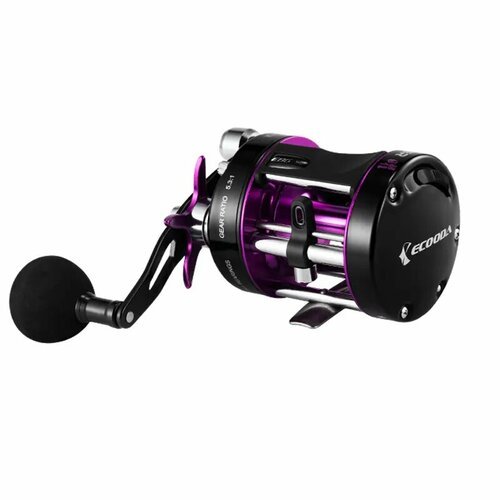 Ecooda, Катушка Black Thunder EBG50R (5BB+1RB, 5.3:1, 339g 0.35-250m, 0.40-190m)